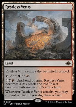 Restless Vents⁣ - The Lost Caverns of Ixalan⁣ (Rare)⁣ [284]