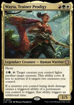 Wayta, Trainer Prodigy⁣ - Commander: The Lost Caverns of Ixalan⁣ (Mythic)⁣ [7]