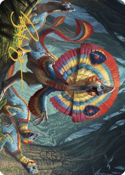 Art Series: Sunfrill Imitator (V.2)⁣ - The Lost Caverns of Ixalan: Extras⁣ (Tip Card)⁣ [A78]