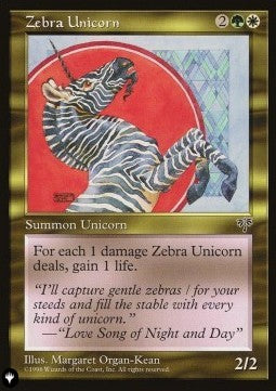 Zebra Unicorn⁣ - The List⁣ (Uncommon)⁣ [290]