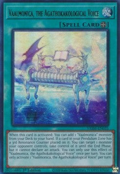 Vaalmonica, the Agathokakological Voice (V.1 - Ultra Rare)⁣ - Valiant Smashers⁣ (Ultra Rare)⁣ [035]