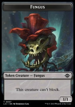 Fungus Token (Black 1/1)⁣ - The Lost Caverns of Ixalan: Tokens⁣ (Token)⁣ [T07]