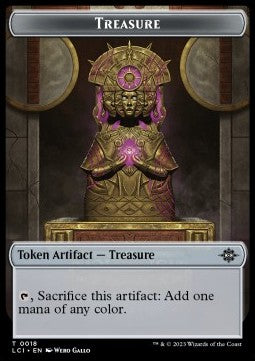 Treasure Token (V.1)⁣ - The Lost Caverns of Ixalan: Tokens⁣ (Token)⁣ [T18]