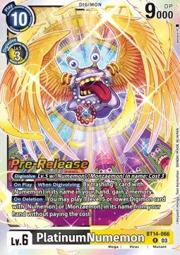 PlatinumNumemon (BT14-066)⁣ - Promos: Blast Ace⁣ (Rare)⁣ [BT14-066]