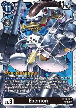 Ebemon (BT14-067)⁣ - Promos: Blast Ace⁣ (Uncommon)⁣ [BT14-067]