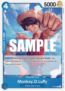 Monkey.D.Luffy (P-055) - Promos (Promo) [P-055]