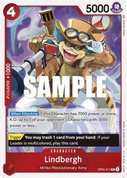 Lindbergh (OP05-017) - Awakening of the New Era (Rare) [OP05-017]