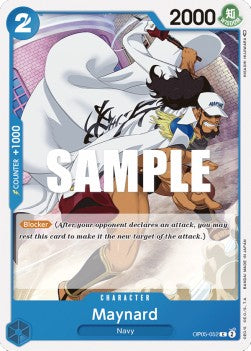 Maynard (OP05-052)⁣ - Awakening of the New Era⁣ (Common)⁣ [052]