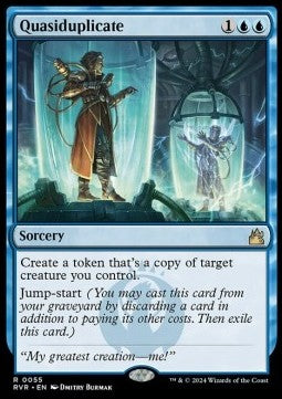 Quasiduplicate⁣ - Ravnica Remastered⁣ (Rare)⁣ [55]