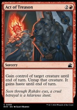 Act of Treason⁣ - Ravnica Remastered⁣ (Common)⁣ [99]
