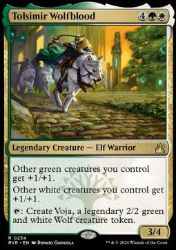 Tolsimir Wolfblood⁣ - Ravnica Remastered⁣ (Rare)⁣ [234]