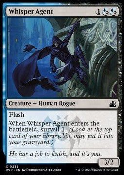 Whisper Agent⁣ - Ravnica Remastered⁣ (Common)⁣ [238]