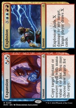 Expansion // Explosion⁣ - Ravnica Remastered⁣ (Rare)⁣ [243]
