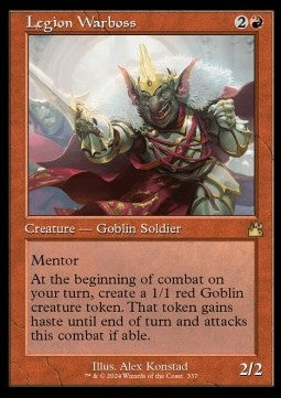 Legion Warboss⁣ - Ravnica Remastered: Extras⁣ (Rare)⁣ [337]