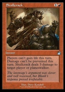 Skullcrack⁣ - Ravnica Remastered: Extras⁣ (Uncommon)⁣ [341]