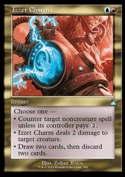 Izzet Charm⁣ - Ravnica Remastered: Extras⁣ (Uncommon)⁣ [368]