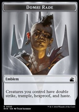 Domri Rade Emblem⁣ - Ravnica Remastered: Tokens⁣ (Token)⁣ [T20]