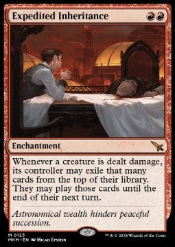 Expedited Inheritance⁣ - Murders at Karlov Manor⁣ (Mythic)⁣ [123]