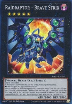 Raidraptor - Brave Strix⁣ - Phantom Nightmare⁣ (Super Rare)⁣ [046]