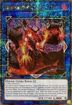 Promethean Princess, Bestower of Flames (V.2 - Quarter Century Secret Rare)⁣ - Phantom Nightmare⁣ (Quarter Century Secret Rare)⁣ [052]