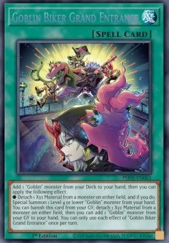 Goblin Biker Grand Entrance (V.1 - Secret Rare)⁣ - Phantom Nightmare⁣ (Secret Rare)⁣ [061]