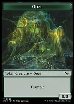 Ooze Token (Green 0/0)⁣ - Murders at Karlov Manor: Tokens⁣ (Token)⁣ [T08]