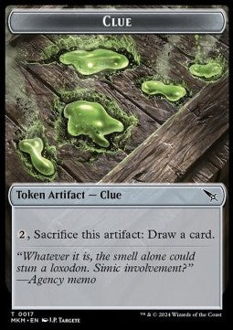 Clue Token (V.4)⁣ - Murders at Karlov Manor: Tokens⁣ (Token)⁣ [T17]