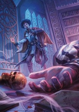 Art Series: Deadly Complication (V.3)⁣ - Murders at Karlov Manor: Extras⁣ (Tip Card)⁣ [A33]