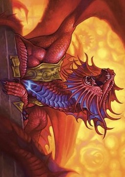 Art Series: Niv-Mizzet, Guildpact (V.3)⁣ - Murders at Karlov Manor: Extras⁣ (Tip Card)⁣ [A44]