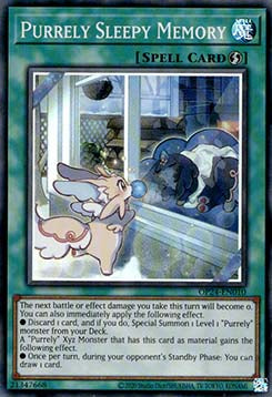 Purrely Sleepy Memory⁣ - OTS Tournament Pack 24⁣ (Super Rare)⁣ [010]