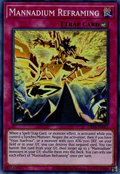 Mannadium Reframing⁣ - OTS Tournament Pack 24⁣ (Super Rare)⁣ [013]