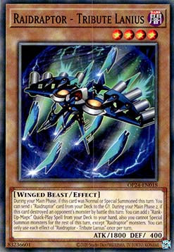 Raidraptor - Tribute Lanius⁣ - OTS Tournament Pack 24⁣ (Common)⁣ [018]