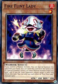 Fire Flint Lady⁣ - OTS Tournament Pack 24⁣ (Common)⁣ [019]