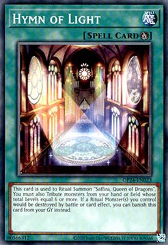 Hymn of Light⁣ - OTS Tournament Pack 24⁣ (Common)⁣ [023]