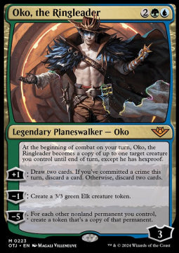 Oko, the Ringleader⁣ - Outlaws of Thunder Junction⁣ (Mythic)⁣ [223]