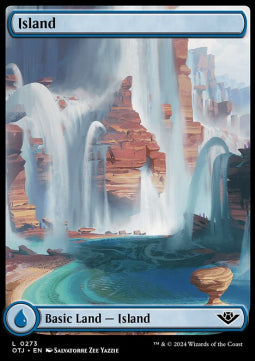 Island⁣ - Outlaws of Thunder Junction⁣ (Land)⁣ [273]