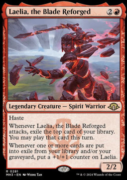 Laelia, the Blade Reforged⁣ - Modern Horizons 3⁣ (Rare)⁣ [281]