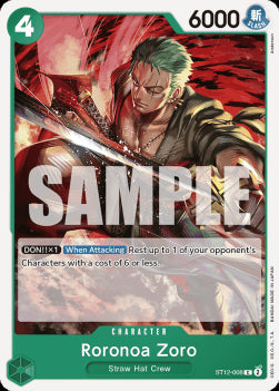 Roronoa Zoro (ST12-008) - Starter Deck: Zoro & Sanji (Common) [ST-12-008]
