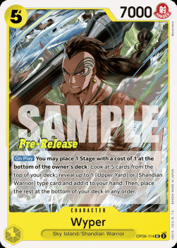 Wyper (OP06-114) - Promos: Wings of the Captain (Uncommon) [OP06P-114]