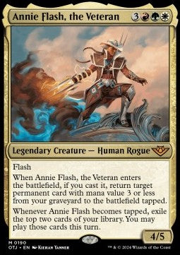 Annie Flash, the Veteran⁣ - Outlaws of Thunder Junction⁣ (Mythic)⁣ [190]