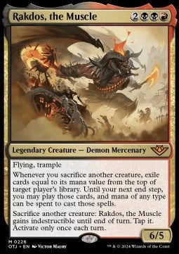 Rakdos, the Muscle⁣ - Outlaws of Thunder Junction⁣ (Mythic)⁣ [226]