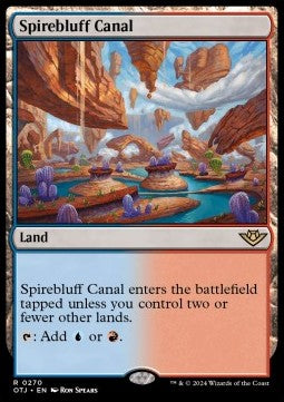 Spirebluff Canal⁣ - Outlaws of Thunder Junction⁣ (Rare)⁣ [270]