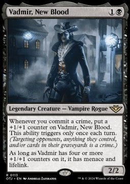 Vadmir, New Blood⁣ - Outlaws of Thunder Junction⁣ (Rare)⁣ [113]