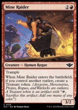 Mine Raider⁣ - Outlaws of Thunder Junction⁣ (Common)⁣ [135]