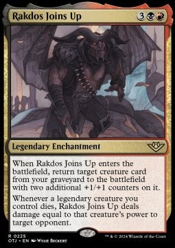Rakdos Joins Up⁣ - Outlaws of Thunder Junction⁣ (Rare)⁣ [225]