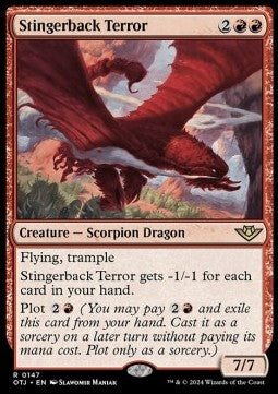 Stingerback Terror⁣ - Outlaws of Thunder Junction⁣ (Rare)⁣ [147]