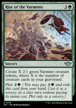 Rise of the Varmints⁣ - Outlaws of Thunder Junction⁣ (Uncommon)⁣ [179]