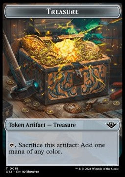 Treasure Token⁣ - Outlaws of Thunder Junction: Tokens⁣ (Token)⁣ [T18]