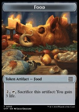 Food Token (V.1)⁣ - Outlaws of Thunder Junction: Tokens⁣ (Token)⁣ [BN T05]