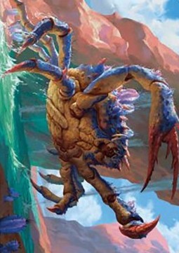 Art Series: Canyon Crab (V.1)⁣ - Outlaws of Thunder Junction: Extras⁣ (Tip Card)⁣ [A04]